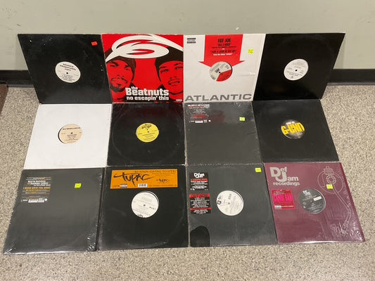 Various - 12 HIP HOP RECODS VINYL LOT |-Music History