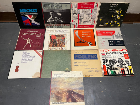 Various - 13 CLASSICAL VINYL RECORD ALBUMS (LISTED & GRADED) | Very Good Plus (VG+) Very Good Plus (VG+)-Music History
