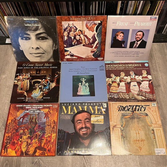 Various - 9 CLASSICAL VINYL RECORD LPS *EX-NM* | Excellent (EX) Excellent (EX)-Music History