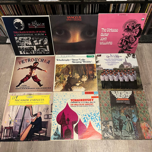 Various - 9 CLASSICAL VINYL RECORD LPS *EX-NM* | Excellent (EX) Excellent (EX)-Music History