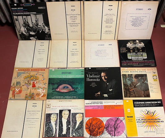 CLASSICAL RECORDS COLLECTION/LOT (NM MEDIA) |-Music History