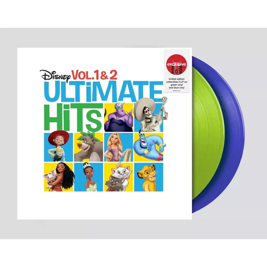 Various Artists - Disney Ultimate Hits Vol.1 & 2 (Limited Edition, Green & Blue Vinyl) (2 Lp's) | Mint (M) Mint (M)-Music History