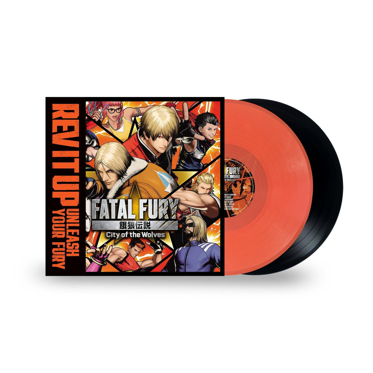 Various Artists - (PRE-ORDER 2/20/26) Fatal Fury: City Of The Wolves (Indie Exclusive) (Original Video Game Soundtrack) [Red & Black Vinyl] [2LP] |-Music History