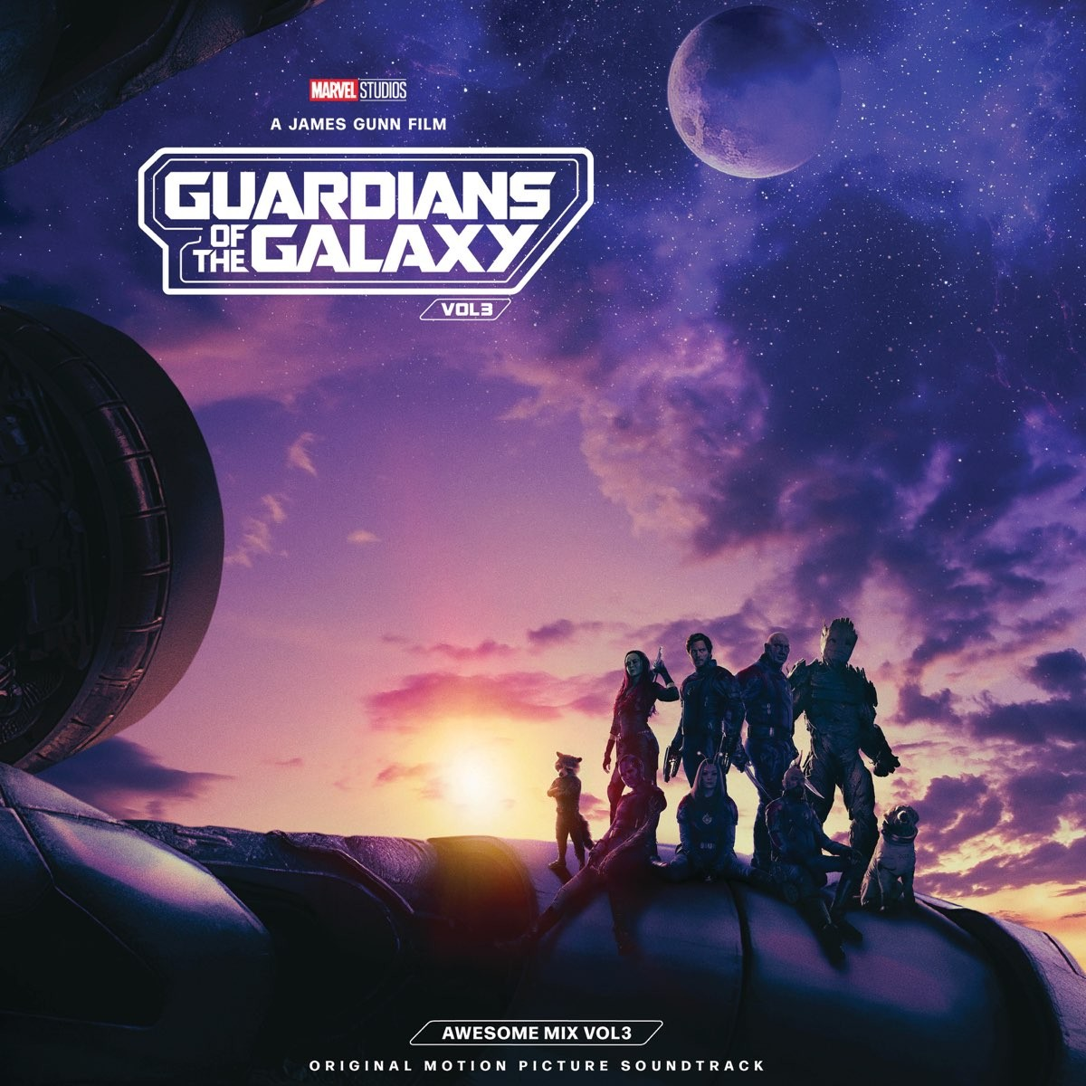 Various Artists - Guardians Of The Galaxy Vol. 3: Awesome Mix Vol. 3 (Limited Edition, Translucent Grape & Cobalt Blue Colored Vinyl, Bonus Poster) (2 Lp's) |-Music History