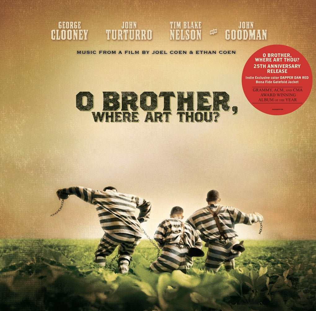 Various Artists - O BrotherWhere Art Thou? (Indie Exclusive) (Original Motion Picture Soundtrack) (25Th Anniversary) [Dapper Dan Red 2LP] |-Music History