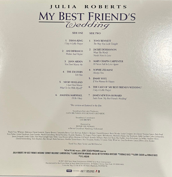 Various - My Best Friend's Wedding (Music From The Motion Picture) | Mint (M) Mint (M)-Music History