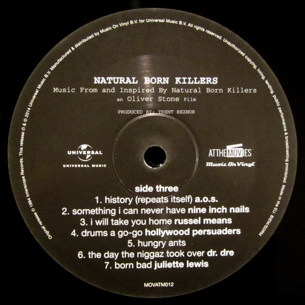 Various - Natural Born Killers: A Soundtrack For An Oliver Stone Film | Mint (M) Mint (M)-Music History