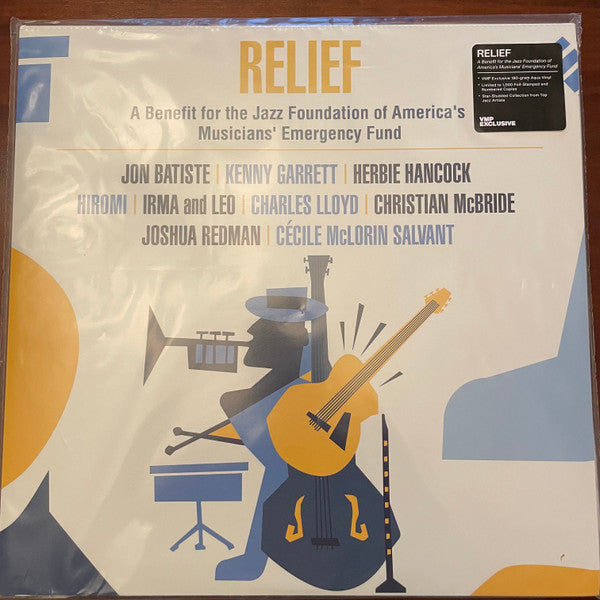 Relief A Benefit For The Jazz Foundation Of America's Musician's Emergency Fund | Mint (M) Mint (M)-Music History