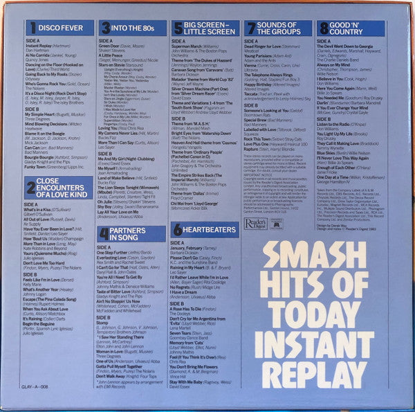 Smash Hits Of Today - Instant Replay | Near Mint (NM) Near Mint (NM)-Music History