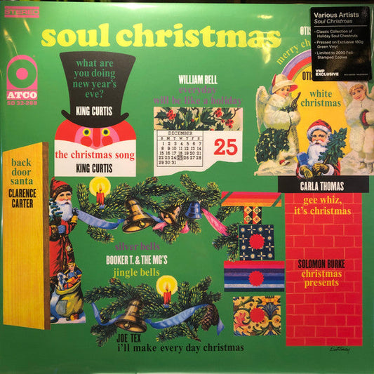 Various - Soul Christmas (VMP COLOR VINYL LP) | NEW Mint (M) Mint (M)-Music History