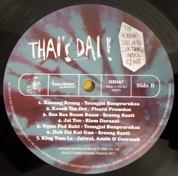 Various - Thai? Dai! (The Heavier Side Of The Luk Thung Underground) | Mint (M) Mint (M)-Music History