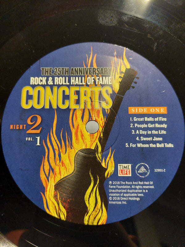 Various - The 25th Anniversary Rock & Roll Hall Of Fame Concerts, Night 2, Vol. 1 | Mint (M) Mint (M)-Music History