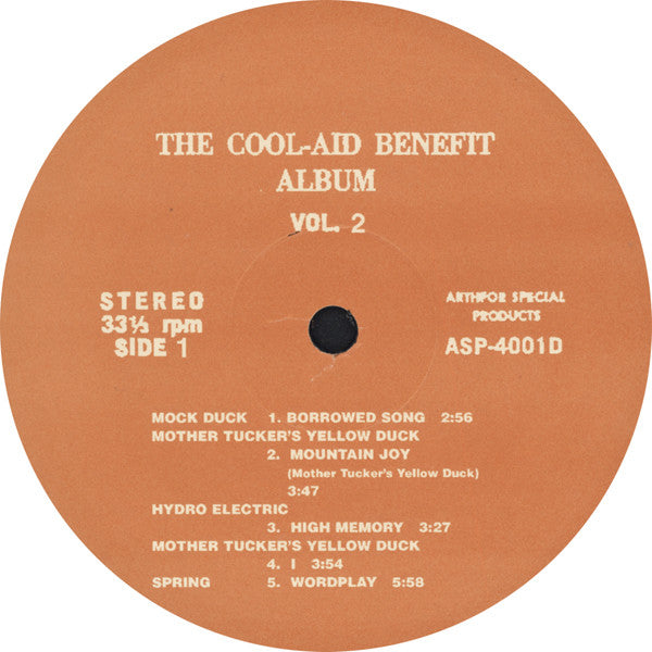 The Cool-Aid Benefit Album | Mint (M) Mint (M)-Music History