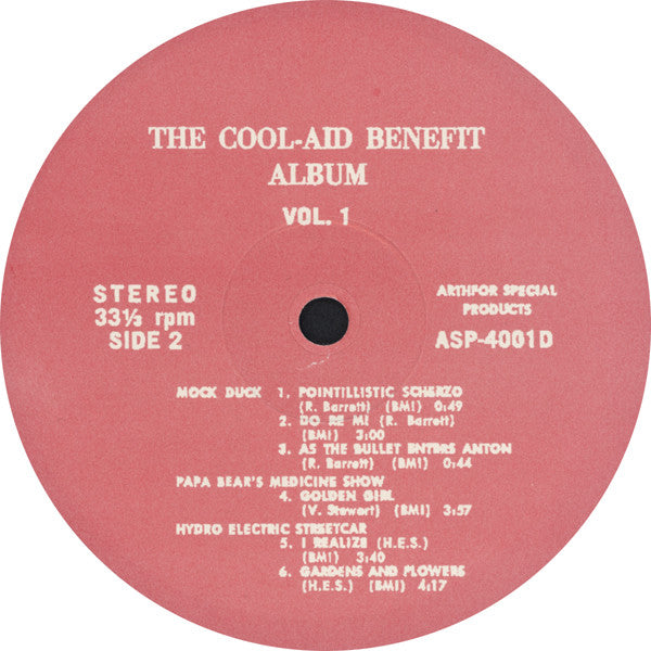 The Cool-Aid Benefit Album | Mint (M) Mint (M)-Music History