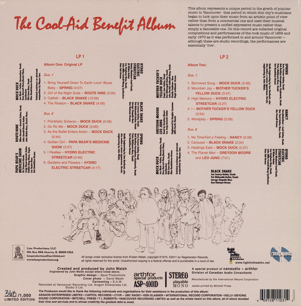 The Cool-Aid Benefit Album | Mint (M) Mint (M)-Music History