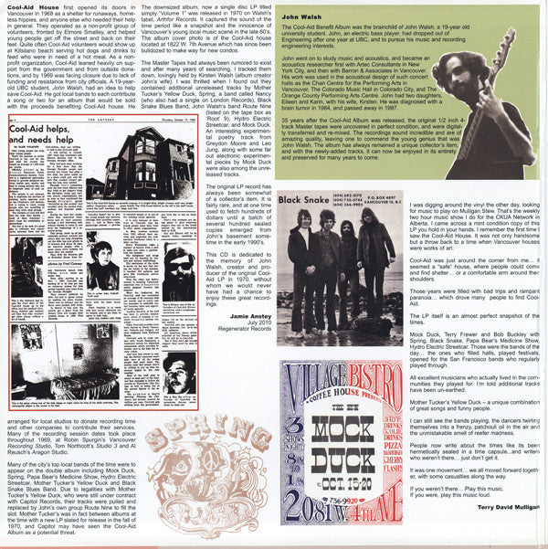 The Cool-Aid Benefit Album | Mint (M) Mint (M)-Music History