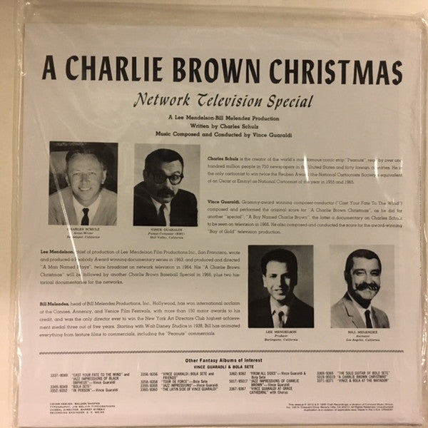 Vince Guaraldi - A Charlie Brown Christmas (180G VINYL) | Mint (M) Mint (M)-Music History