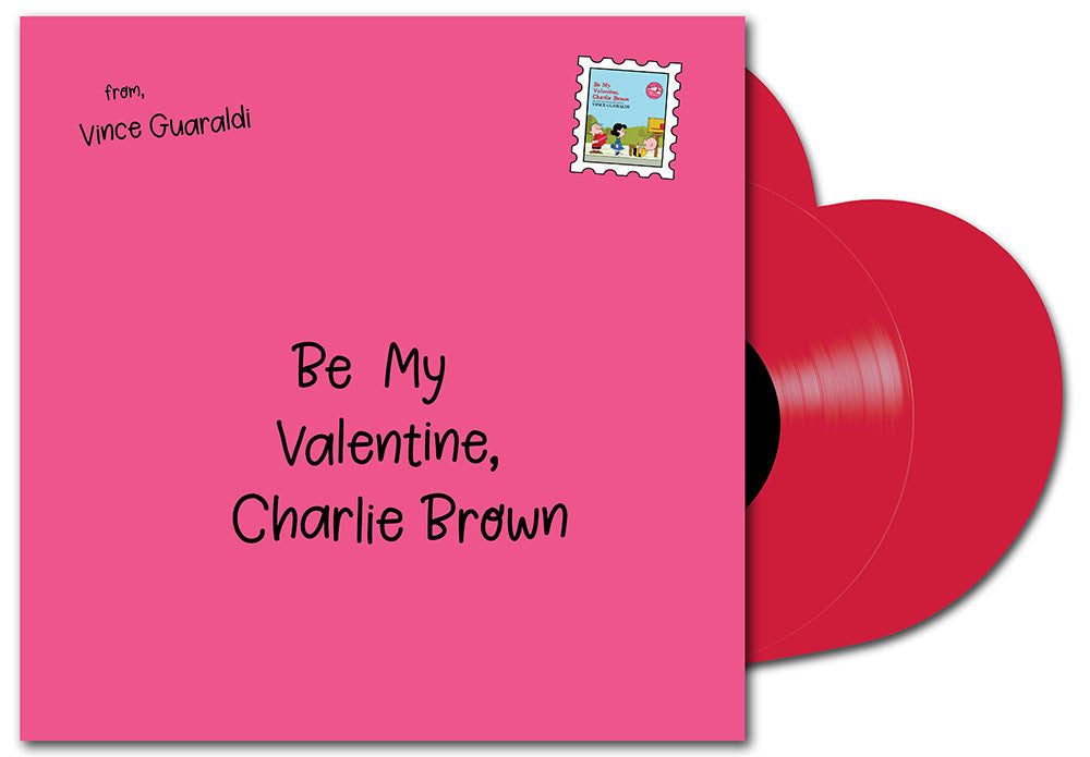 Vince Guaraldi - Be My Valentine Charlie Brown [Indie Exclusive Red Heart-Shaped 12" EP 45 Rpm] |-Music History