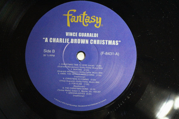 Vince Guaraldi Trio - A Charlie Brown Christmas (VINYL) | Mint (M) Mint (M)-Music History
