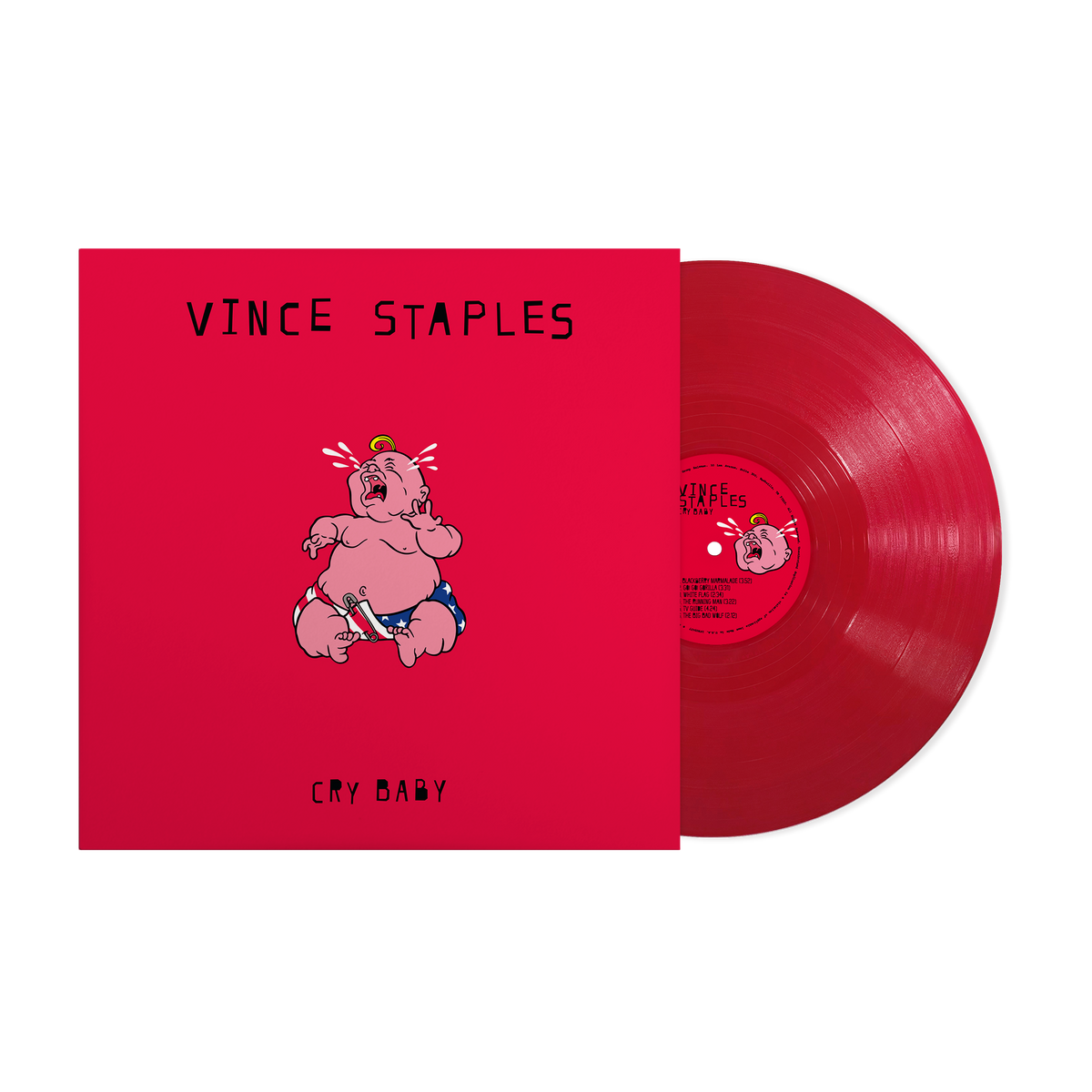 Vince Staples - Cry Baby (IEX RED VINYL LP) | NEW-Music History