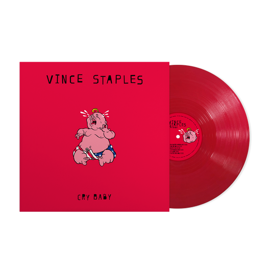 Vince Staples - Cry Baby (IEX RED VINYL LP) | NEW-Music History