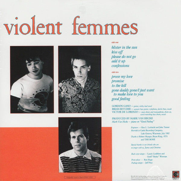 Violent Femmes - Violent Femmes | Mint (M) Mint (M)-Music History
