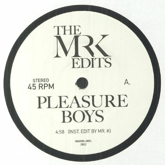 Pleasure Boys / Emotional Disguise 7" | Mint (M) Generic-Music History