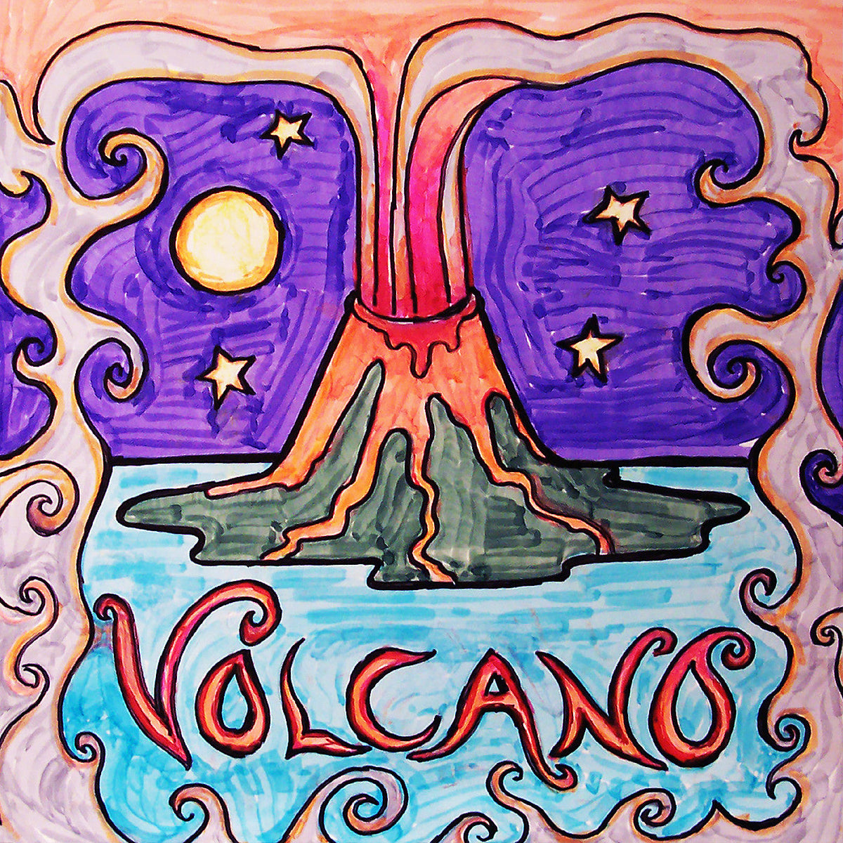 Volcano - Volcano ("Volcanic" Vinyl) | Mint (M) Mint (M)-Music History
