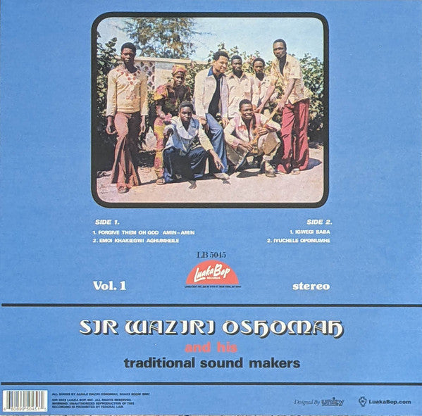 Waziri Oshomah - Vol. 1-5 (1978-1984) | Mint (M) Mint (M)--Music History