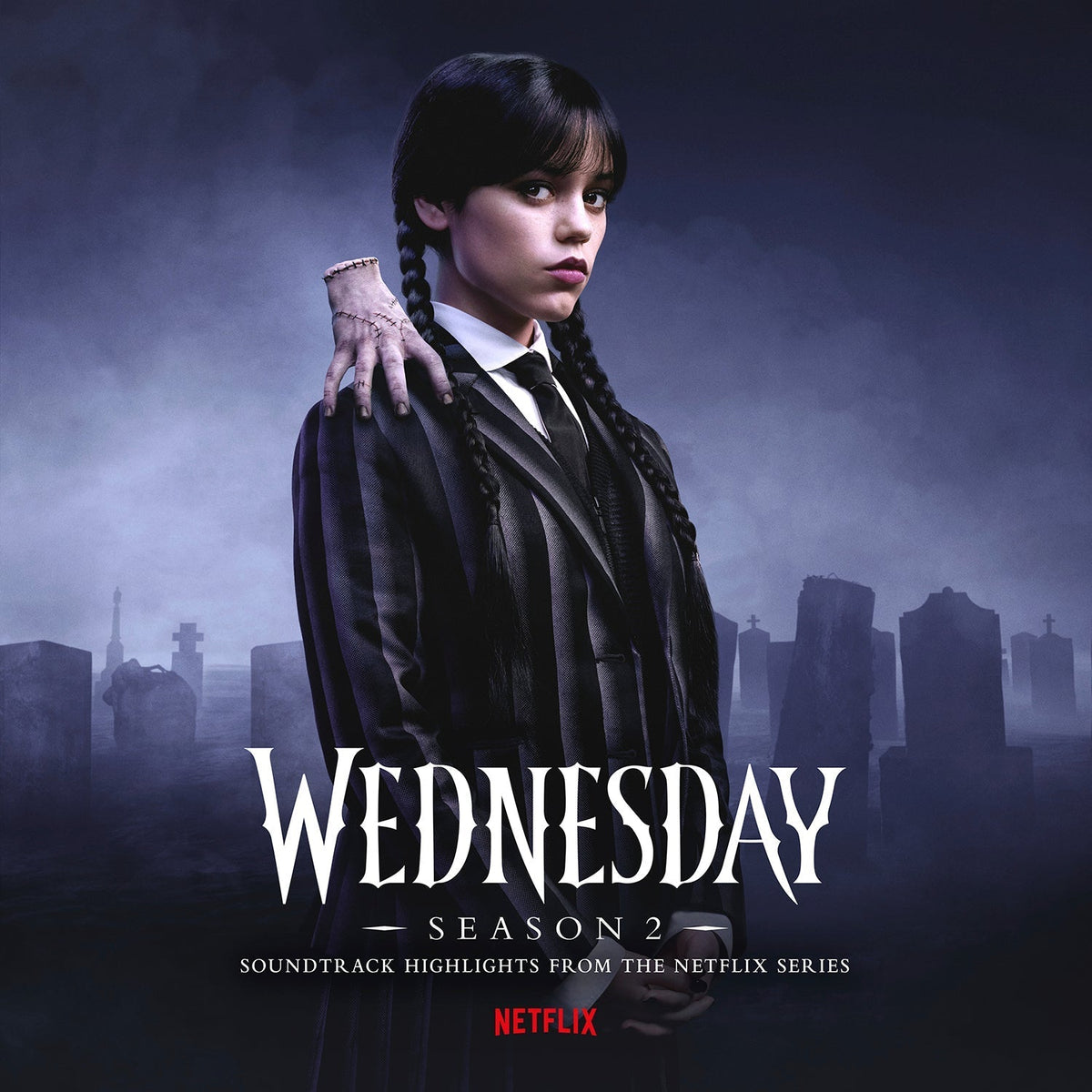 Wednesday Addams Nevermore Academy Orchestra - Wednesday: Season 2 (Original Soundtrack From The Netflix Series) (Purple & Black Blended Transparent Vinyl) [2LP] |-Music History