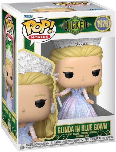 WICKED - Funko POP! Movies: Wicked - Glinda in Blue Gown (Vinyl Figure, Collectible) |-Music History