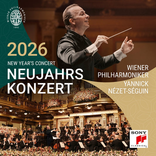 Wiener Philharmoniker & Yannick Nézet-Séguin - (PRE-ORDER 2/13/26) Neujahrskonzert 2026 / New Year'S Concert 2026 / Concert Du Nouvel An 2026 [2CD] |-Music History
