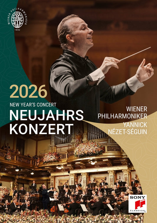 (PRE-ORDER 3/6/26) Neujahrskonzert 2026 / New Year'S Concert 2026 / Concert Du Nouvel An 2026 [DVD] |-Music History