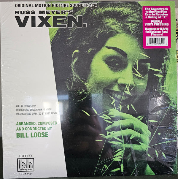 Russ Meyer's Vixen. Original Motion Picture Soundtrack | Mint (M) Mint (M)-Music History
