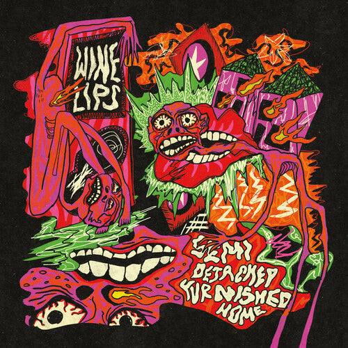 Wine Lips - Semi-Detached Furnished Home (Limited Edition 7" Single) [Purple Vinyl] |-Music History