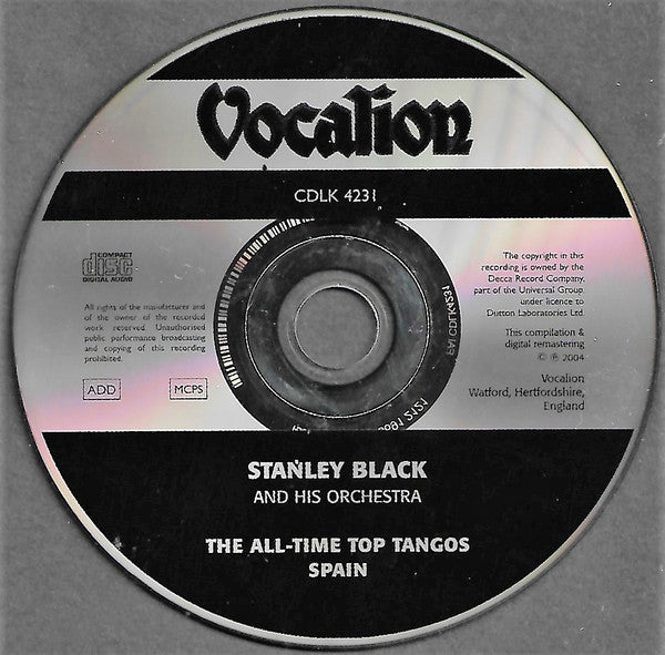 Spain / The All-Time Top Tangos *CD* | Mint (M) Mint (M)-Music History