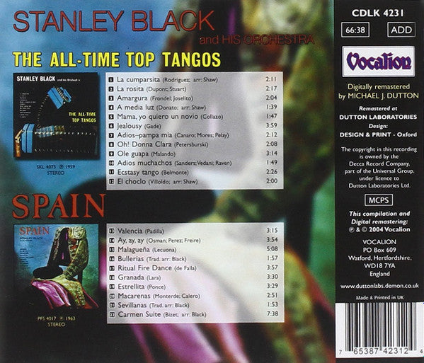 Spain / The All-Time Top Tangos *CD* | Mint (M) Mint (M)-Music History
