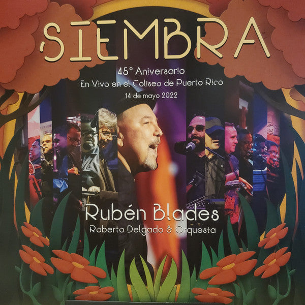 Ruben Blades - Siembra 45 Aniversario En Vivo en el Coliseo de Puerto Rico 14 de mayo 2022 (2xVINYL) | Mint (M) Mint (M)-Music History