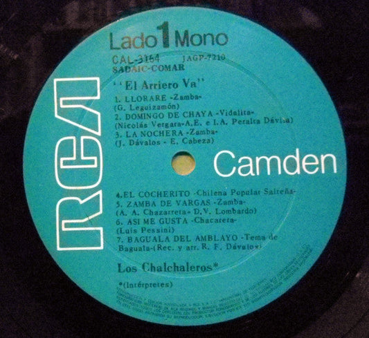 Los Chalchaleros - El Arriero Va | Excellent (EX) Generic-Music History