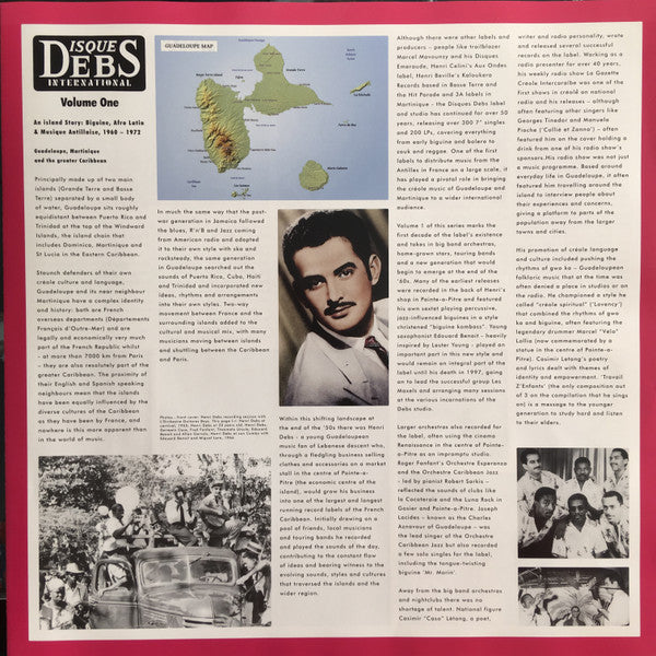 Disques Debs International Volume 1 (2xVINYL)(An Island Story: Biguine, Afro Latin & Musique Antillaise 1960-1972) | Mint (M) Mint (M)--Music History