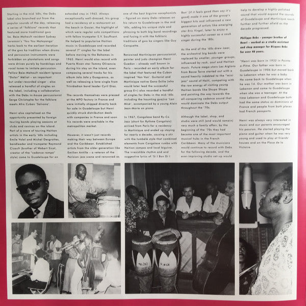 Disques Debs International Volume 1 (2xVINYL)(An Island Story: Biguine, Afro Latin & Musique Antillaise 1960-1972) | Mint (M) Mint (M)--Music History