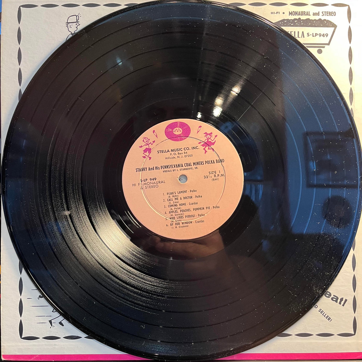 Stanky And The Coal Miners - Stanky And His Pennsylvania Coal Miners Polka Band | Excellent (EX) Excellent (EX)--Music History