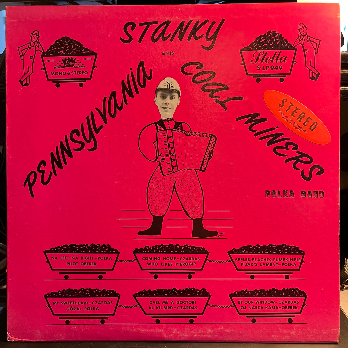 Stanky And The Coal Miners - Stanky And His Pennsylvania Coal Miners Polka Band | Excellent (EX) Excellent (EX)--Music History