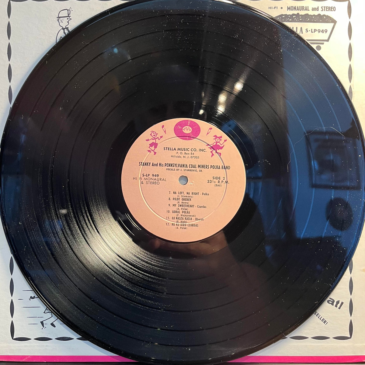 Stanky And The Coal Miners - Stanky And His Pennsylvania Coal Miners Polka Band | Excellent (EX) Excellent (EX)--Music History