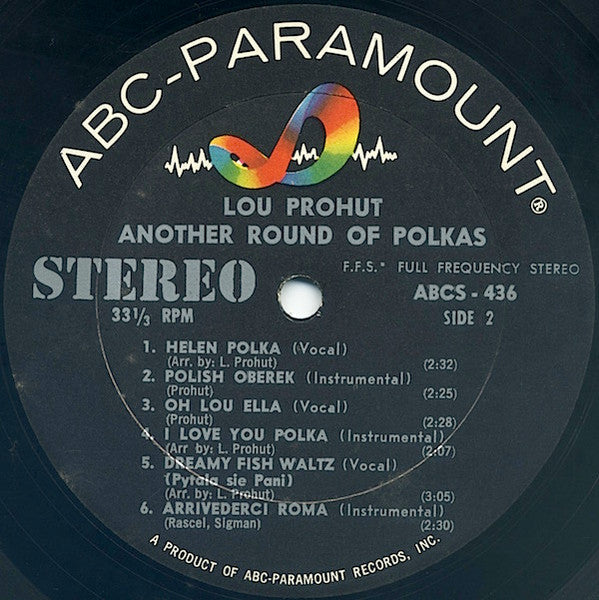 Louis Prohut - Another Round Of Polkas | Near Mint (NM) Near Mint (NM)--Music History