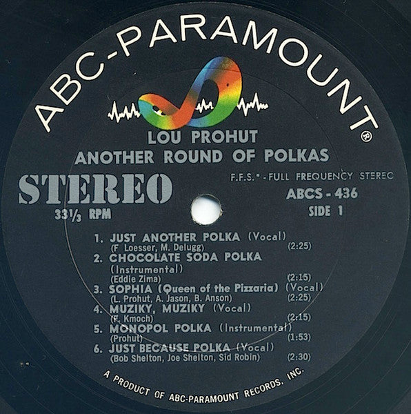 Louis Prohut - Another Round Of Polkas | Near Mint (NM) Near Mint (NM)--Music History
