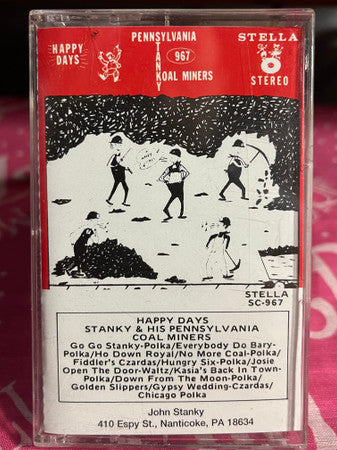 Stanky And The Coal Miners - Happy Days | Near Mint (NM) Near Mint (NM)--Music History