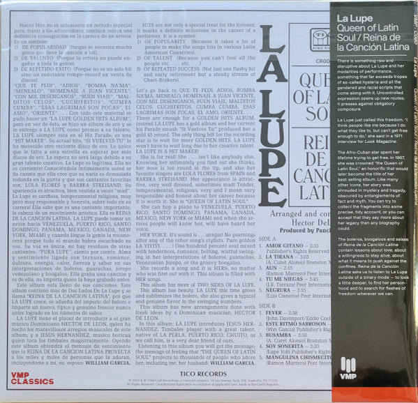 Queen Of Latin Soul / Reina De La Cancion Latina (COLOR VINYL) | Mint (M) Mint (M)--Music History