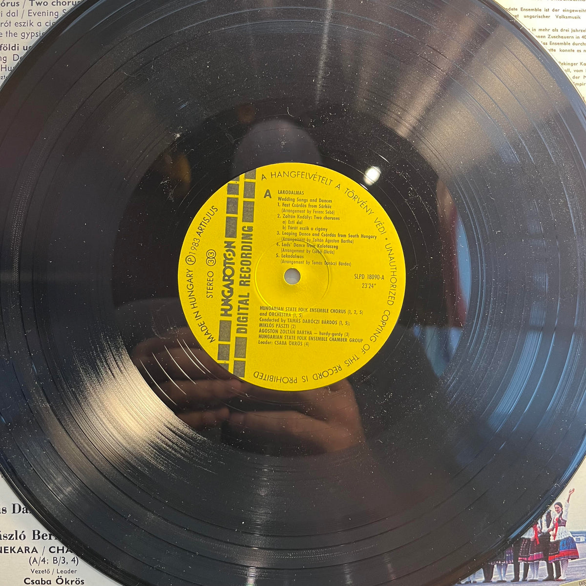 Magyar Állami Népi Együttes Ének- És Zenekara - Wedding Songs And Dances = Lakodalmas *HUNGARY* | Near Mint (NM) Excellent (EX)--Music History
