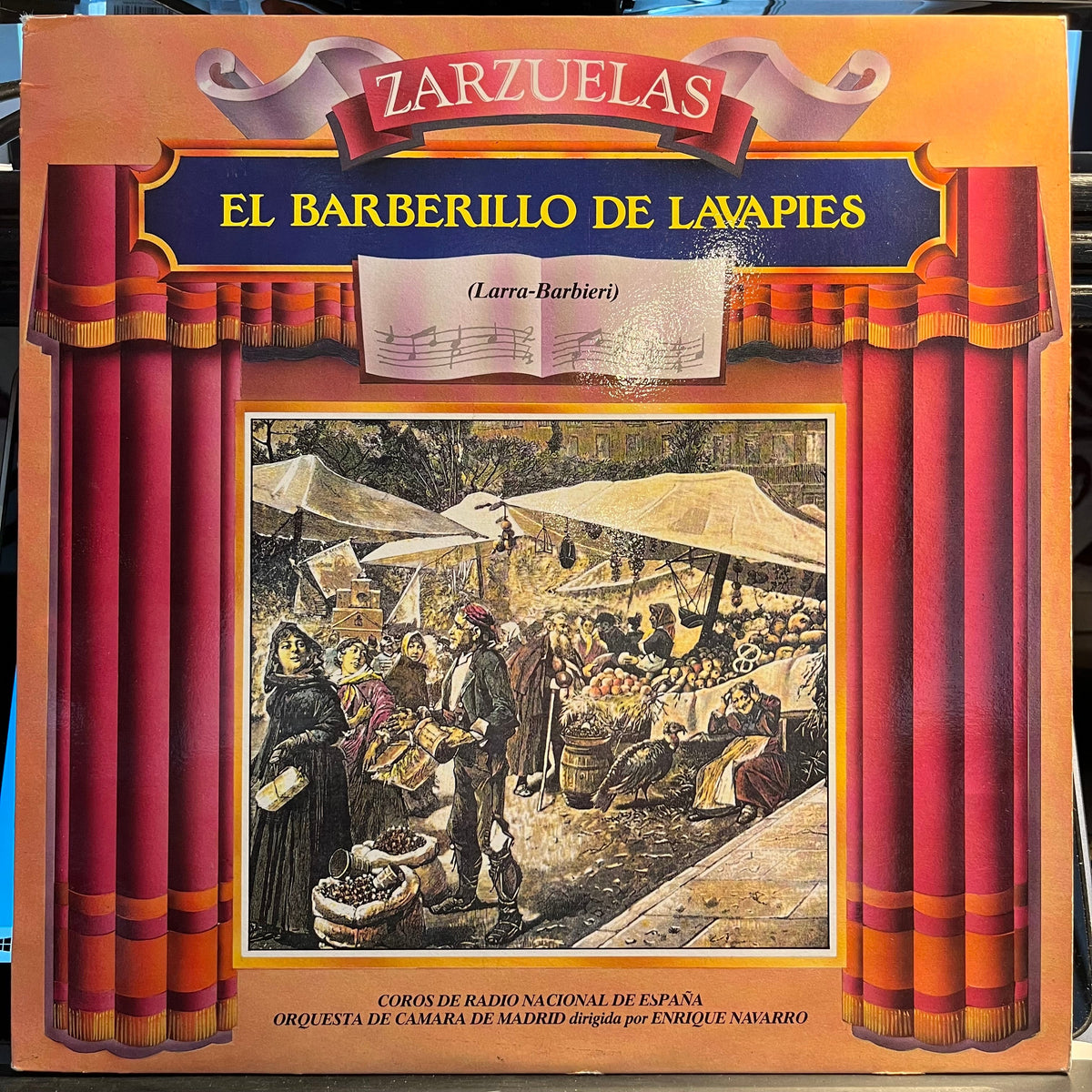Dolores Perez, Santiago Ramalle - El Barberillo De Lavapies | Near Mint (NM) Excellent (EX)--Music History